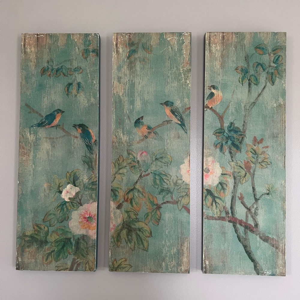 Set of 3 pictures from Pottery Barn outlet.